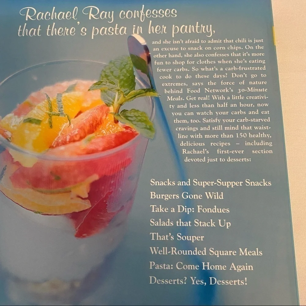 RACHAEL Ray 30-Minute Meals Food Networks Cookbooks Set Of 3 Unused